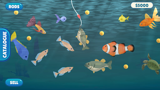 Fish Catching - Cat Fish Game ekran görüntüsü