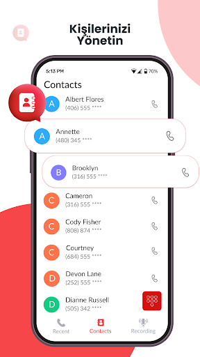 Telefon Arama & Kaydedici ekran görüntüsü