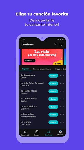 Kanto: Canta música de karaoke ekran görüntüsü