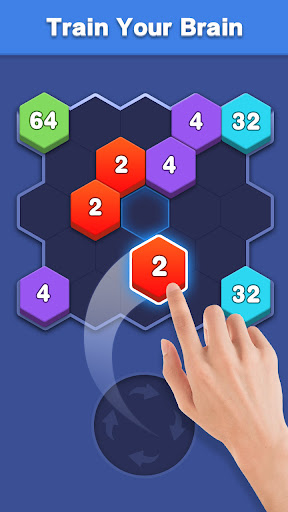 Hexa - Merge game ekran görüntüsü