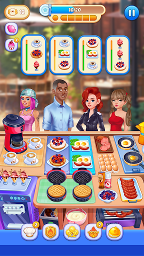 Cooking Star: Restaurant Fever ekran görüntüsü