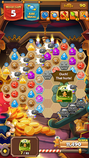 Hexa Blast Eşleştirme Oyunları ekran görüntüsü