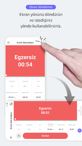 Egzersiz Zamanlayıcı ekran görüntüsü