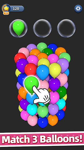 Balloon Triple Match: Match 3D ekran görüntüsü