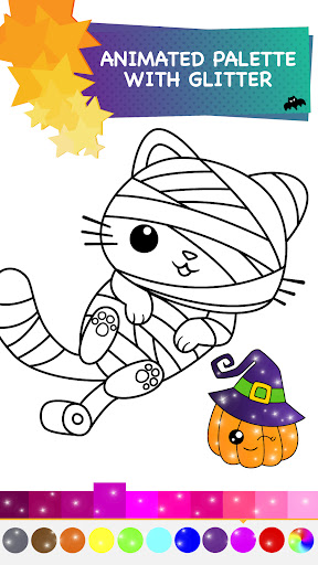 Happy Halloween Coloring ekran görüntüsü