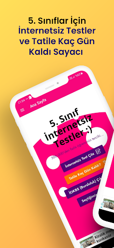 5.Sınıf Tüm Ders İnternetsiz ekran görüntüsü