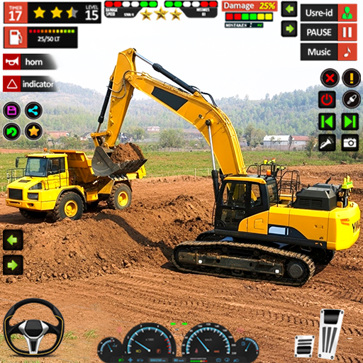 JCB Construction Games 3D Sim
