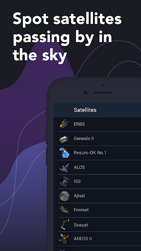 Satellite Tracker by Star Walk ekran görüntüsü