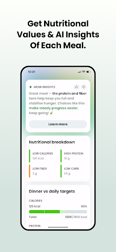 Mena AI - Nutritionist & Guide ekran görüntüsü