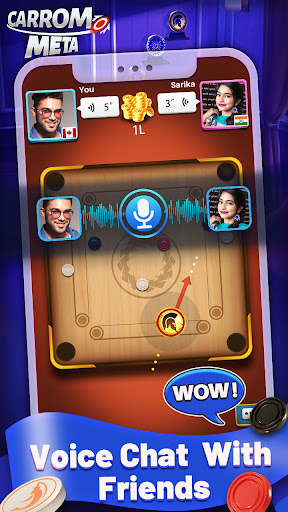 Carrom Meta-Board Disc Game ekran görüntüsü
