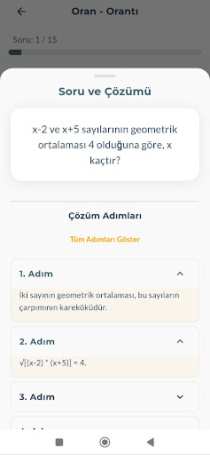 Matematik (KPSS-YKS-ALES) ekran görüntüsü
