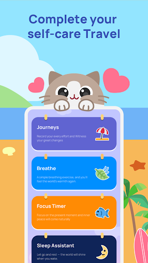 Catzy: Self-Care Journey ekran görüntüsü