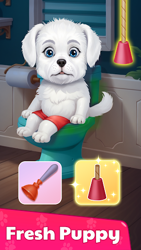 Puppy Daily Activities Games ekran görüntüsü