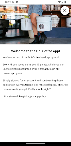 Obi Coffee ekran görüntüsü