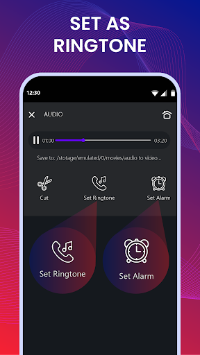 Videodan MP3'e: Ses Çıkarıcı ekran görüntüsü