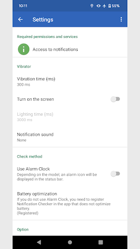 Notification Checker ekran görüntüsü