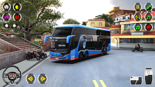 Real Driving Bus 3D Game ekran görüntüsü