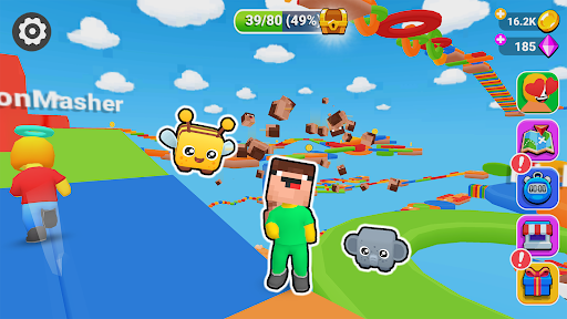 Obby Parkour: Going Cart Race ekran görüntüsü