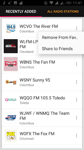 Ohio Radio Stations - USA ekran görüntüsü