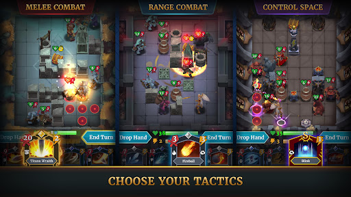 Demon Dungeons - Abyss Tactics ekran görüntüsü