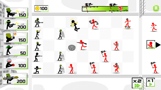 Stickman Army : The Defenders ekran görüntüsü