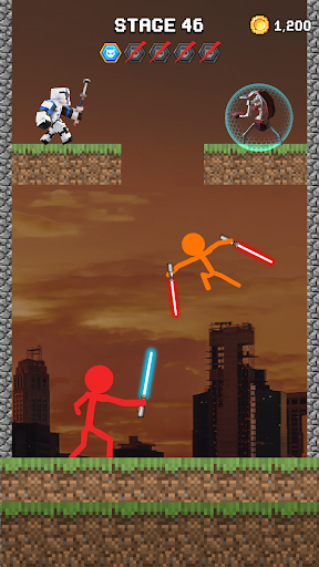 Stick Hero Saber War ekran görüntüsü
