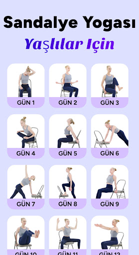 Sandalye Yogası: Evde Yaşlılar ekran görüntüsü