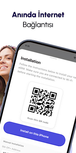 eSIM70: eSIM For Travel Data ekran görüntüsü