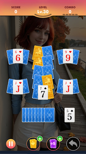 Lovely TriPeaks Solitaire ekran görüntüsü