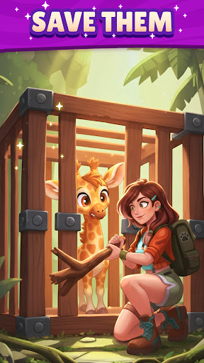 Paradise Paws: Merge Animals ekran görüntüsü
