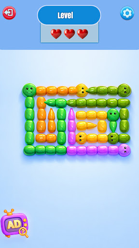 Wiggle Run: Snake Puzzle Game ekran görüntüsü