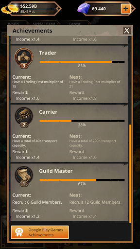 Idle Medieval Merchant Tycoon ekran görüntüsü