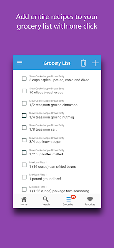 Gameday Recipes ekran görüntüsü