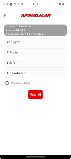 Lüks Afşınlılar Seyahat ekran görüntüsü