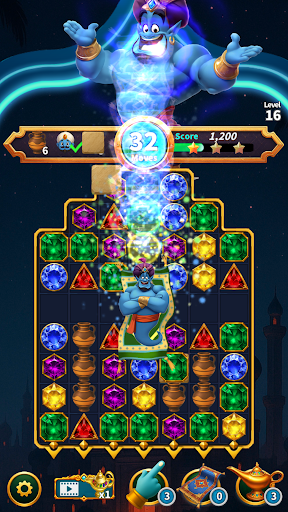 Cin Büyüsü : Match3 Puzzle ekran görüntüsü
