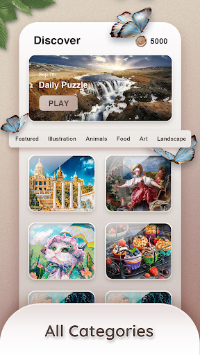 Jigsaw Gallery: HD Puzzle Game ekran görüntüsü