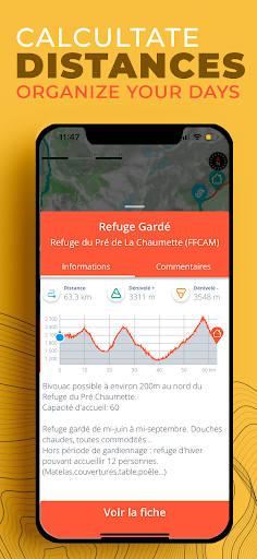 HexaTrek : French Thru-hike ekran görüntüsü