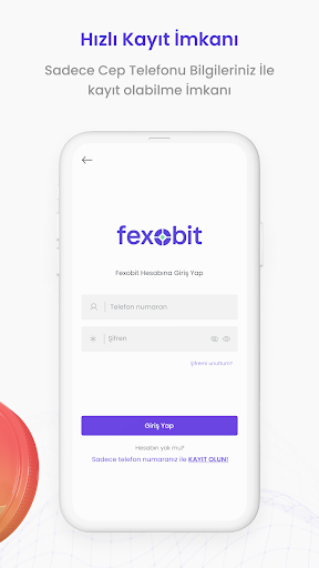 Fexobit: Kripto Para|BTC|ETH ekran görüntüsü