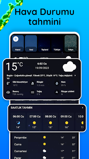 Hava Durumu Radarı Canlı ekran görüntüsü