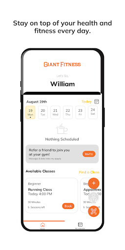 Giant Fitness ekran görüntüsü