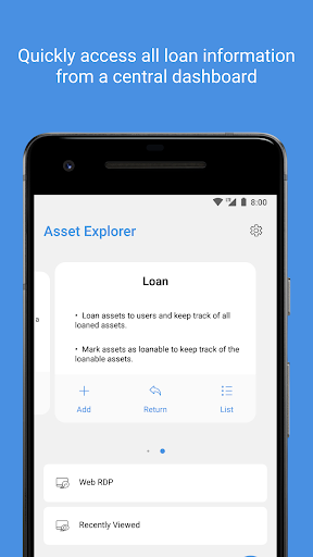 AssetExplorer | On-premises ekran görüntüsü
