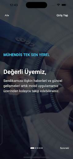 Mühendis Tek-Sen Yerel ekran görüntüsü