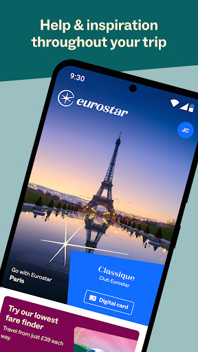 Eurostar: Train travel & Hotel ekran görüntüsü
