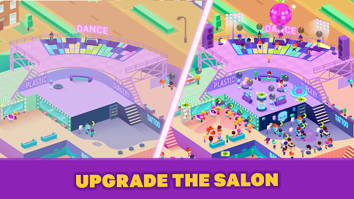 Idle Beauty Salon Tycoon ekran görüntüsü