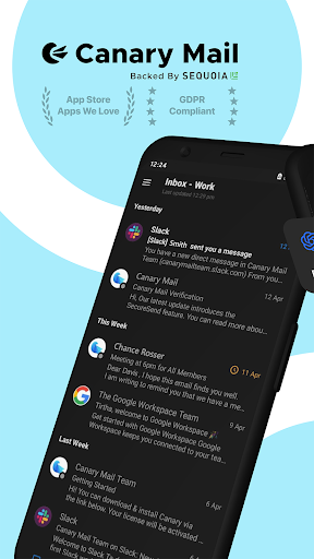 Canary Mail - AI Email App ekran görüntüsü