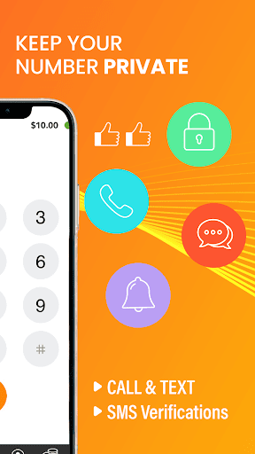 Fanytel - Virtual Phone Number ekran görüntüsü