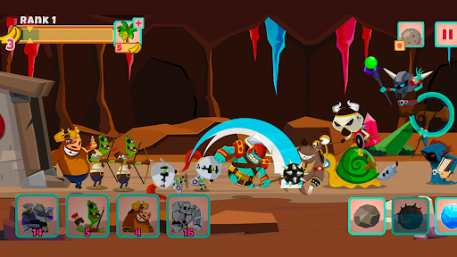 Monster Rush: Strategy TD war ekran görüntüsü