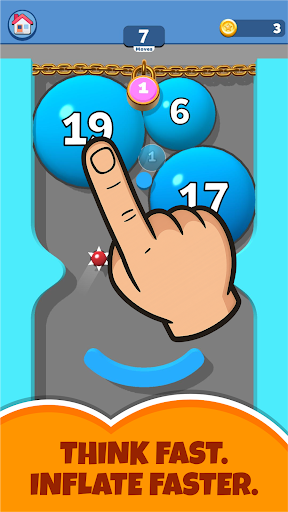 Puff Up - Balloon puzzle game ekran görüntüsü