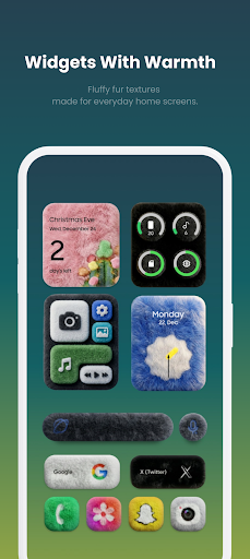 Fluffy Widget ekran görüntüsü