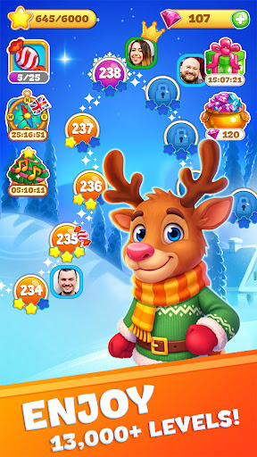 Christmas Sweeper 3 - Match 3 ekran görüntüsü
